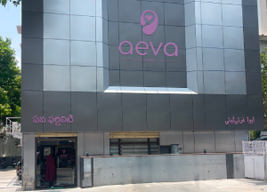 Aeva Fertility Center Building Front View | Hyderabad